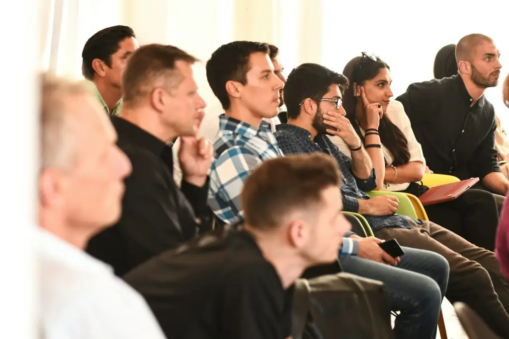 group of actors at orange county acting academy